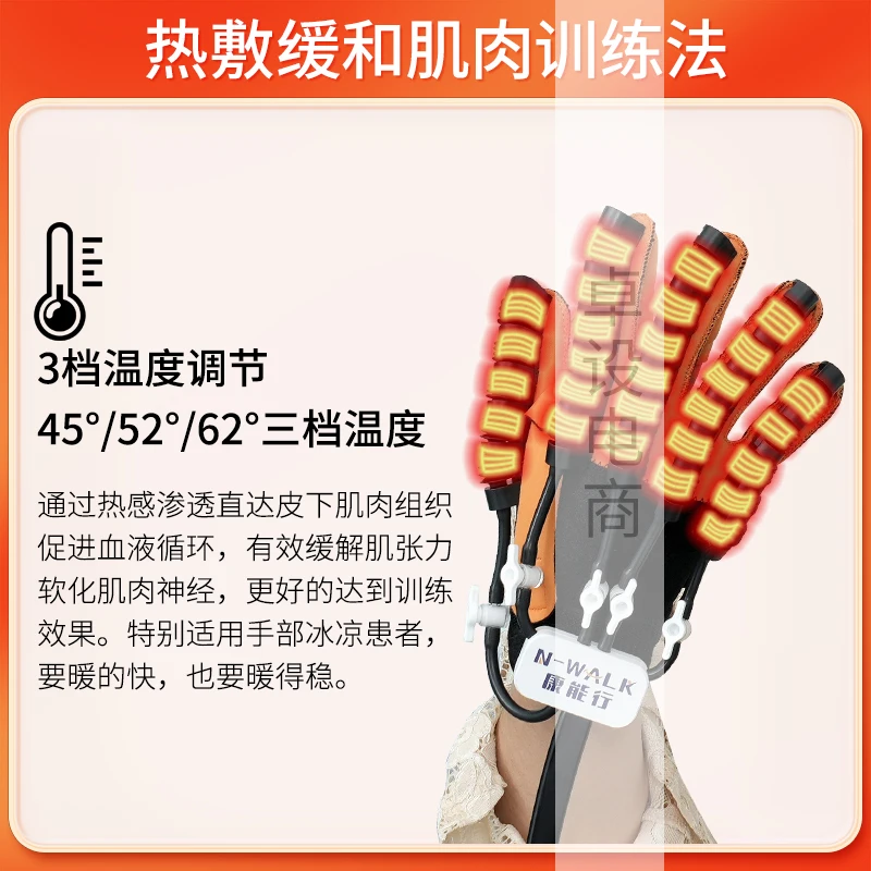 Hand and finger rehabilitation training equipment functional exercise hemiplegic stroke electric robot