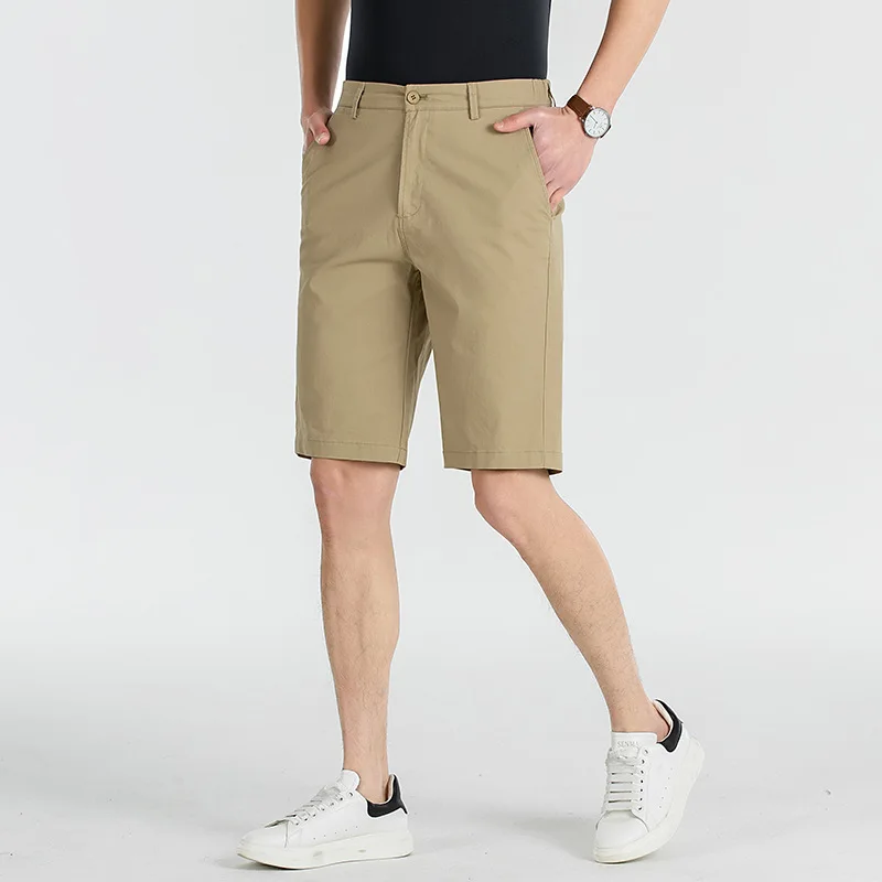 

GIOIOMen's Shorts，2025Spring and Summer New Loose Straight Simple Cropped Pants，Fashion Men's Pants