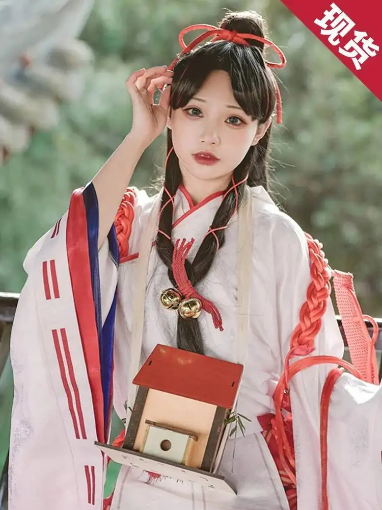 

Anime Onmyoji SSR Yuan JieShen Kamisama Love No Awakening Kimono Uniforms Cosplay Costume Game Onmyoji Halloween Cosplay