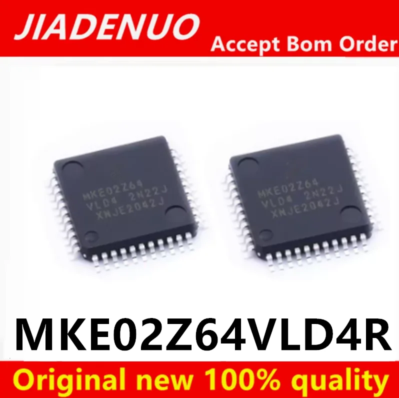 (2-5piece)100% New MKE02Z64VLD4R MKE02Z64VLD4  MKE MKE02 MKE02Z MKE02Z64 MKE02Z64VLD QFP-44 Chipset