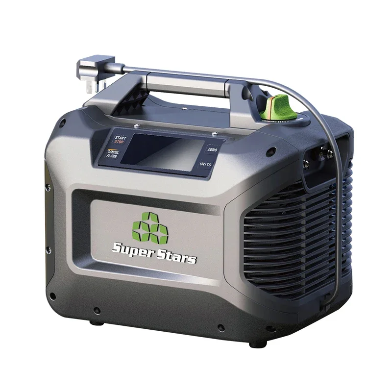 Super Stars ST-520D Portable Refrigerant Recovery Machine AC Refrigerant Tool Recovery Machine