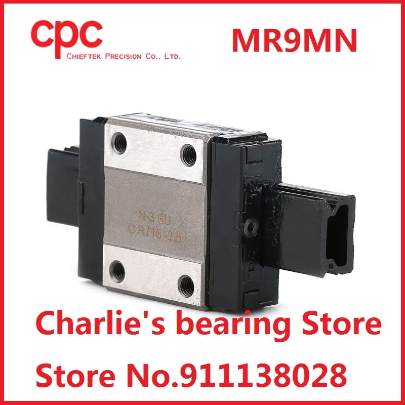 1pc 100% brand new taiwan original genuine CPC miniature linear guide block MR9MN