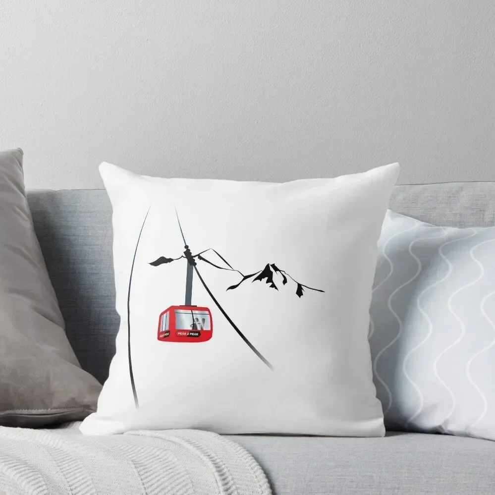 

Whistler Blackcomb cable car mountain leewarddesign Throw Pillow Decorative Cushion Cover pillow pillowcase Couch Pillows pillow