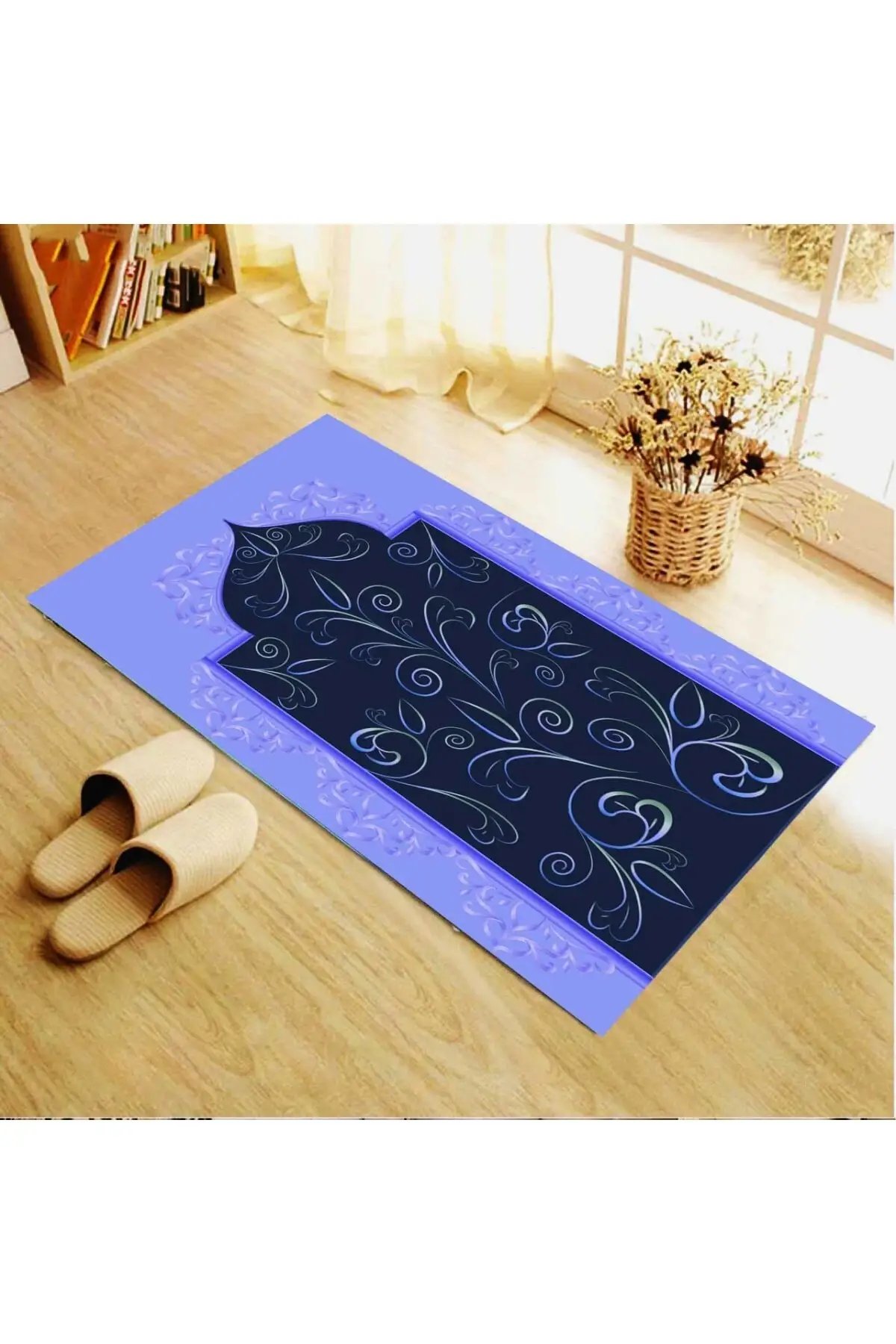 

Dovi non-slip base washable Seccade Meditation Rug