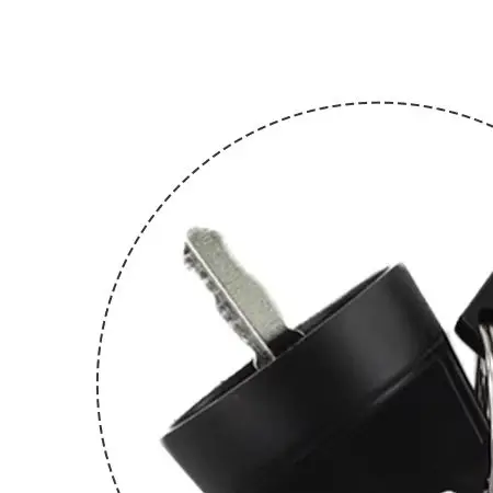 5 Wire Ignition Key Switch With 2 And 1.2M Cable For 178F For 186F Engine Gas Generator For Tiller Steering Gear Replacement Par