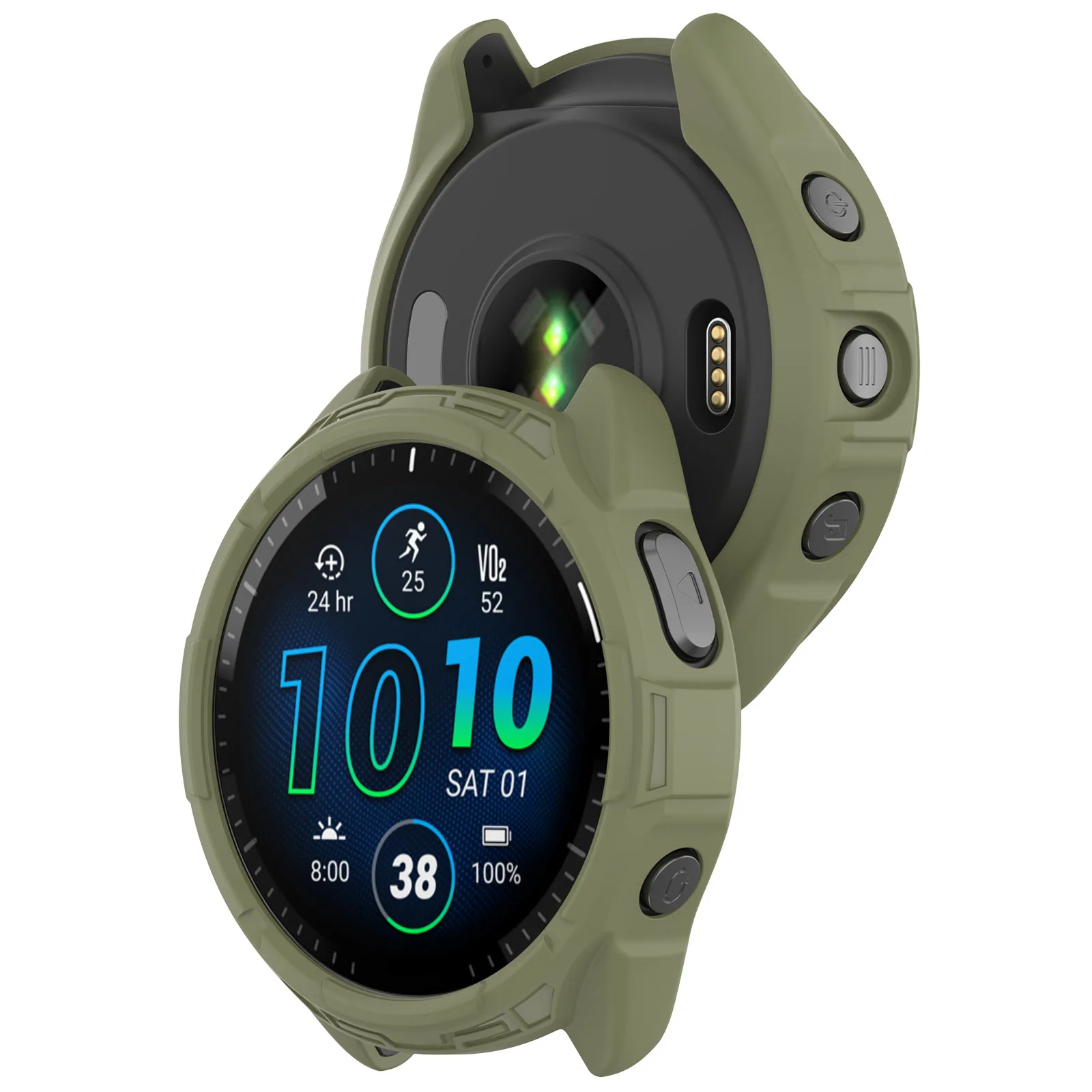 Funda de TPU para Garmin Forerunner 965, 265, 265s, funda de silicona suave para Garmin Forerunner 265, 965, accesorios de carcasa