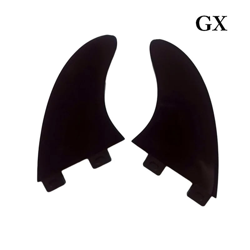 Double Tabs Fins GX Side Fins Plastic Twin Fins For 2+1 Longboard Surf Fins Tail Fin Nylon Surfboard Fins/Shortboard Fin