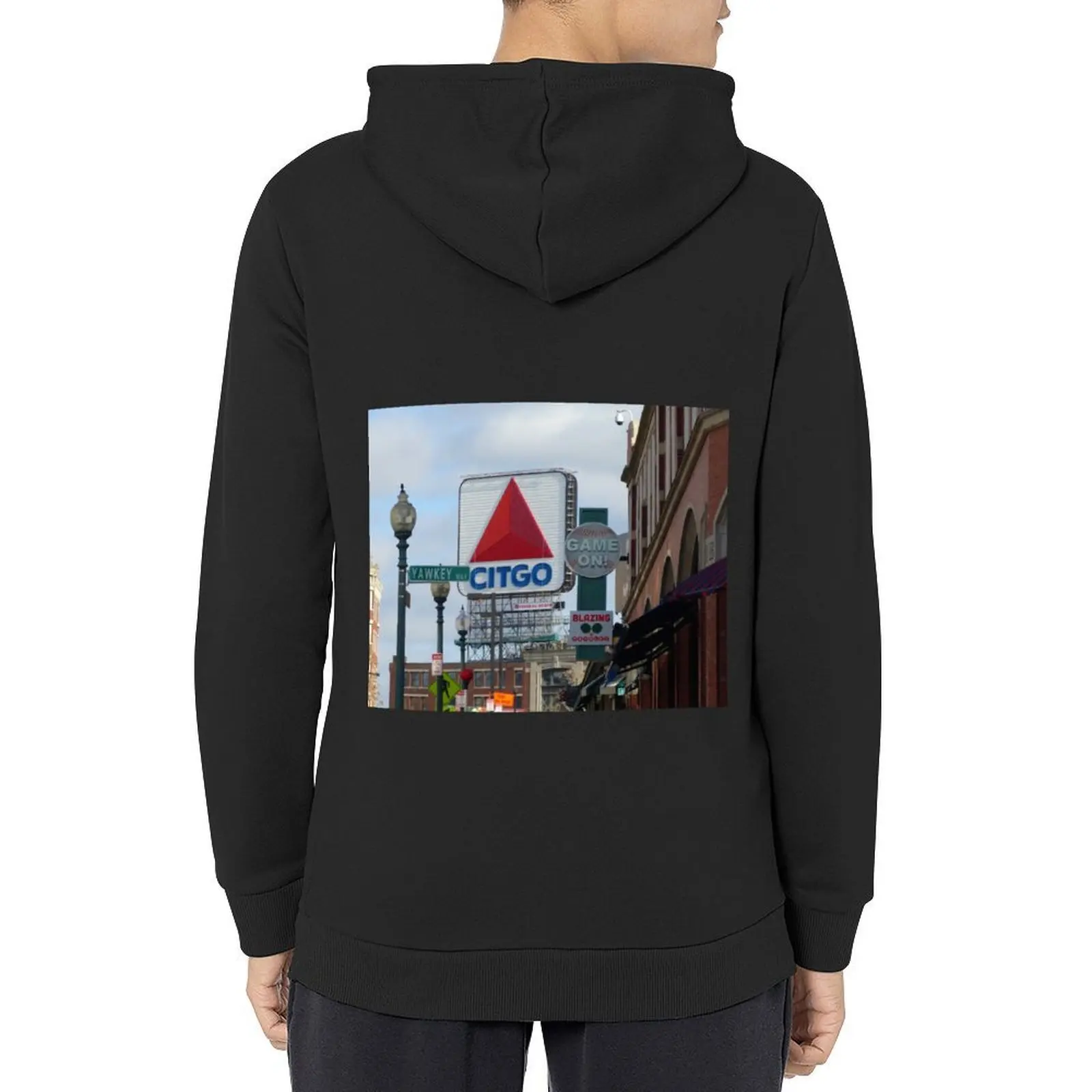 

Citgo Sign At Fenway Park Hoodie men's clothing winter clothes aesthetic clothing graphic t shirts men men's hoodies