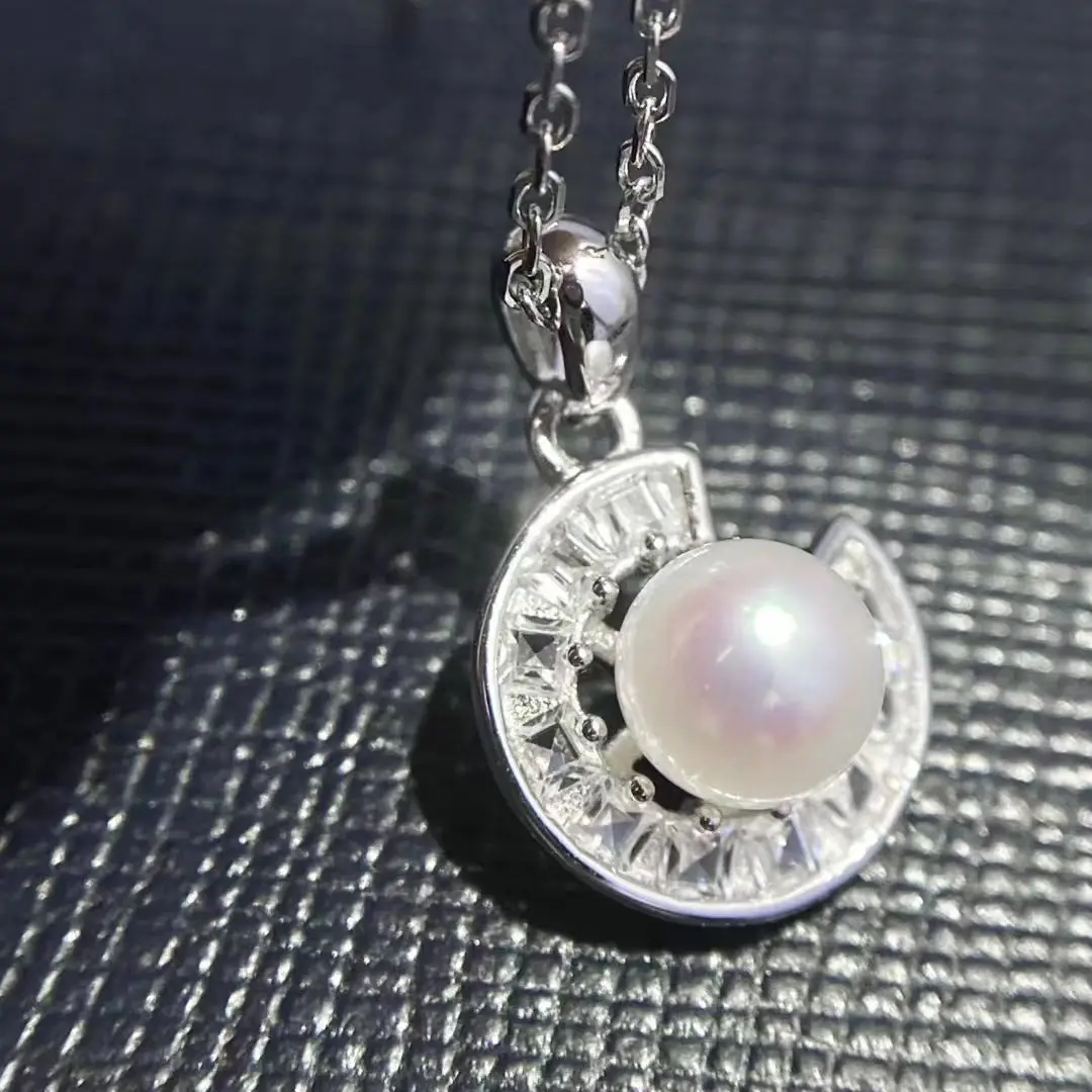 

Основания для подвесок из стерлингового серебра S925, фурнитура для жемчуга Oyster 4-5 мм, бусин, камней, 5 шт./лот