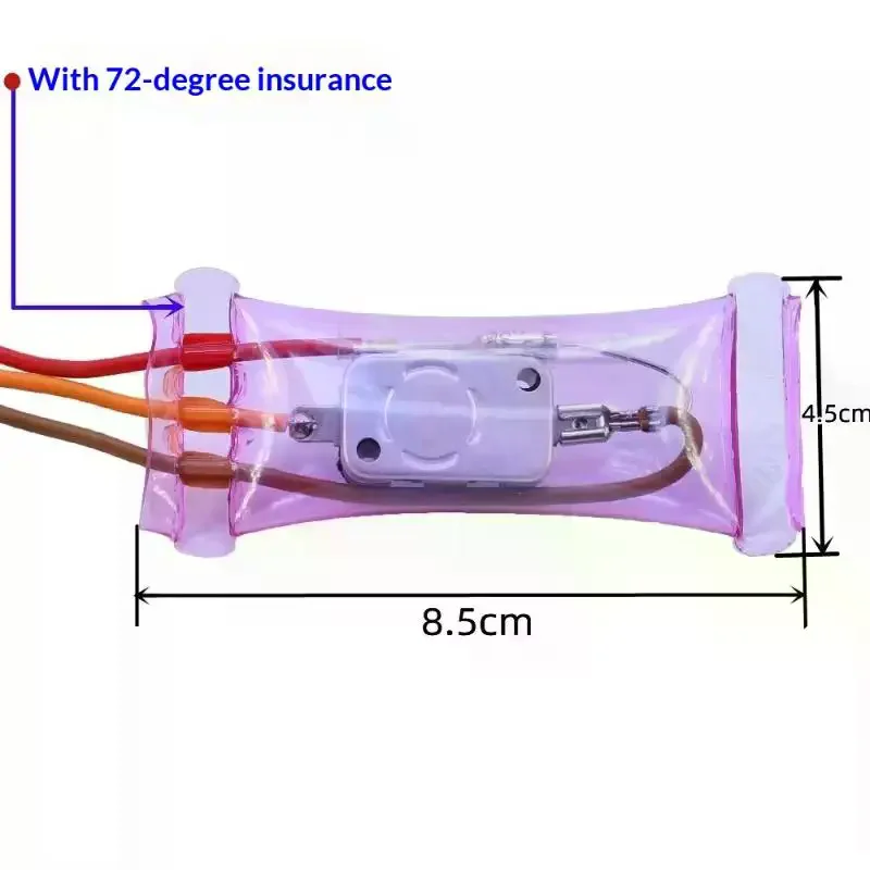 Bimetal Thermostat Temperature Controller N12-5 AC250V 10A Defrost Part for Household Refrigerator Freezer