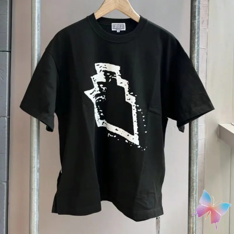 CAV EMPT Tshirt Classic Geometric Image Logo Silhouette Short Sleeve Fashion Hiphop Street Men Women Clothes Loose CE T-shirt