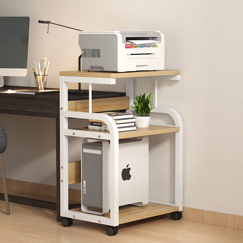 

Floor-to-ceiling computer host rack, removable desktop chassis, storage rack, printer rack, multi-layer office placement