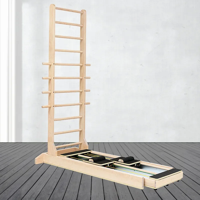Pilates Two-way Ladder Bed Maple Yoga Studio Fitness Large Equipment Core Bed