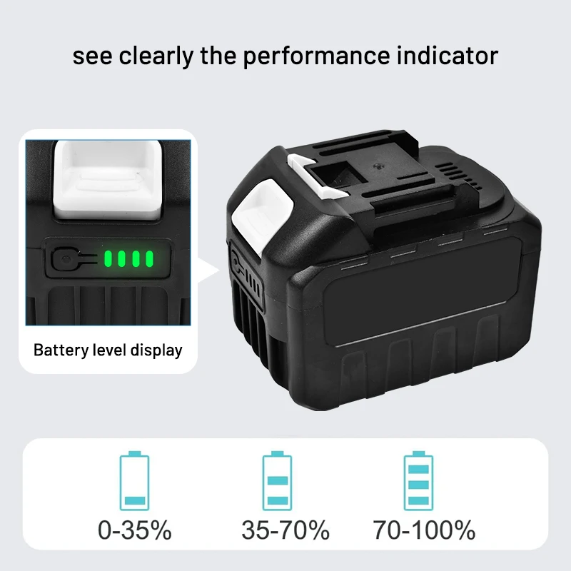 Für Makita 9Ah/5Ah für Makita 18V Batterie BL1830B BL1850B BL1850 BL1840 BL1860 BL1815 Ersatz Lithium Batterie