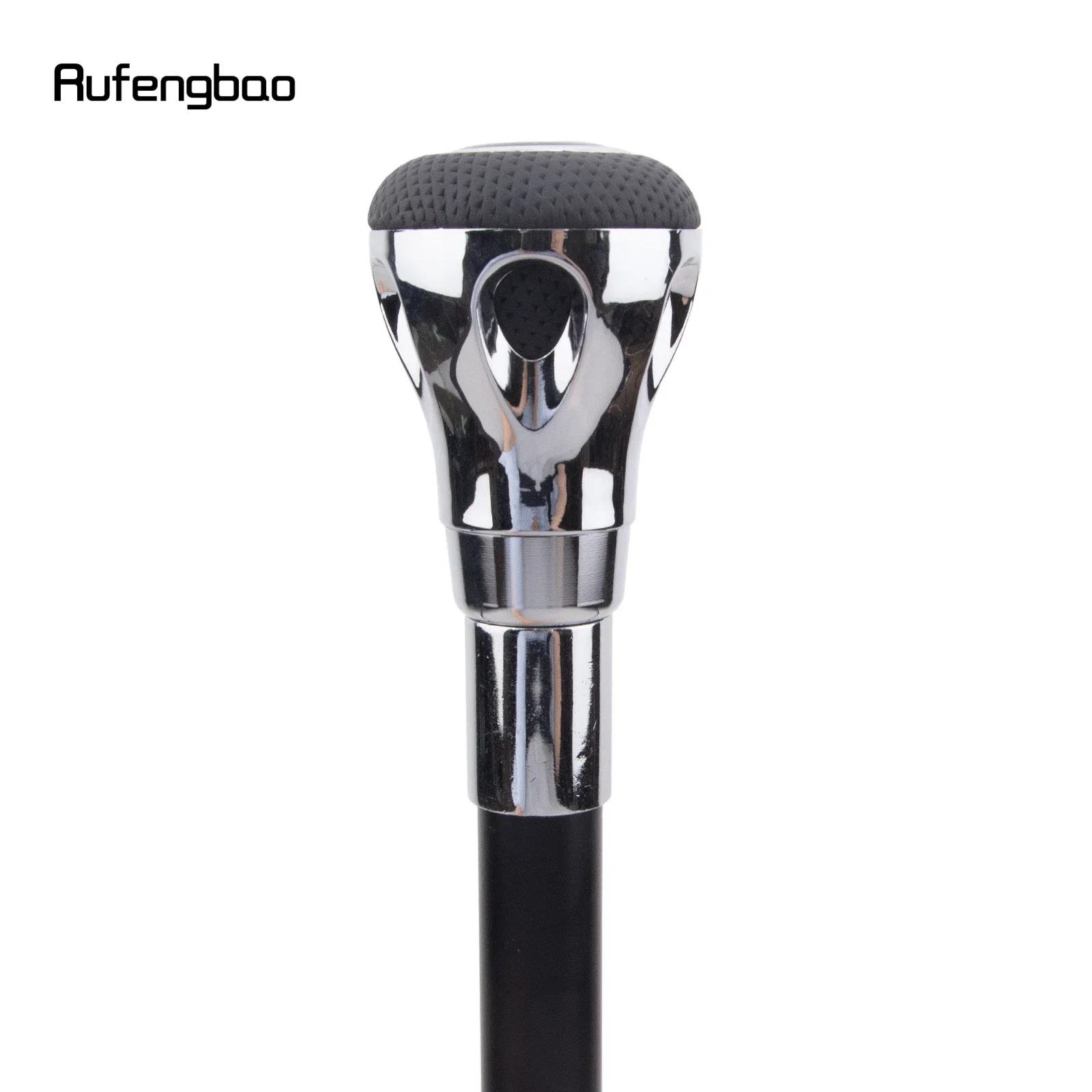 Black Silver Number Silver Walking Cane Fashion Decorative Walking Stick Gentleman Elegant Cosplay Cane Crosier 92cm