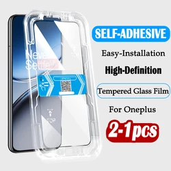 One-click Fast-stick Clear Tempered Glass For OnePlus Nord 4 3 2T 2 CE4 CE3 CE2 Lite N300 N200 N30 N20 SE With Installation Kit