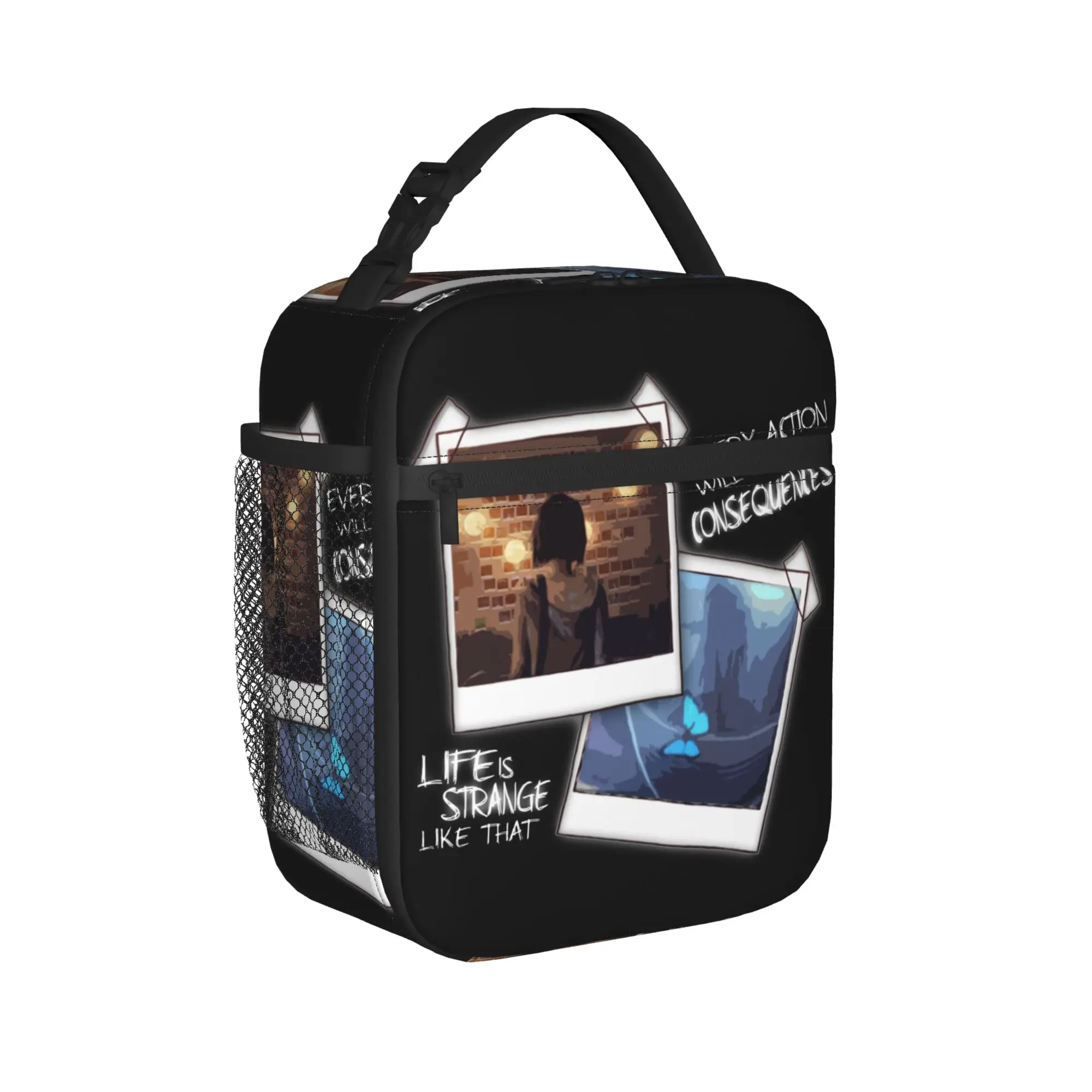 Life is Strange Insulated Lunch Bags High Capacity  Meal Container Cooler Bag Tote Lunch Box College  Picnic Men Women
