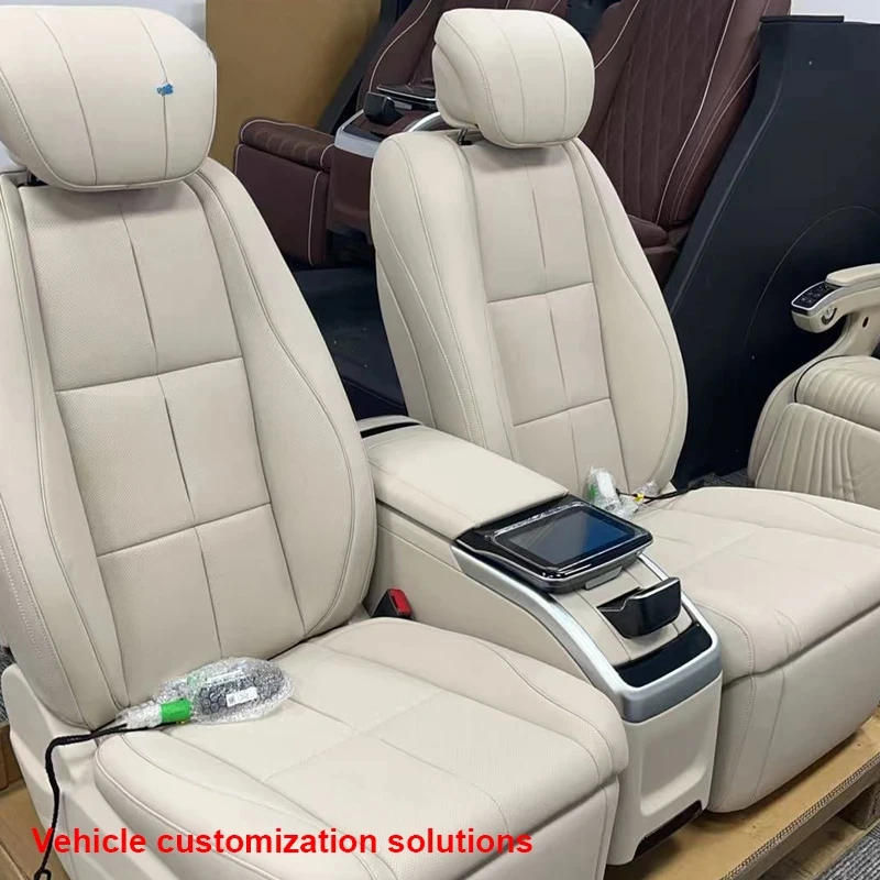 Auto Accessories Luxury Electric VIP Leather Car Seat With Massage And Ventilation For GLS450 Sprinter Van Vito