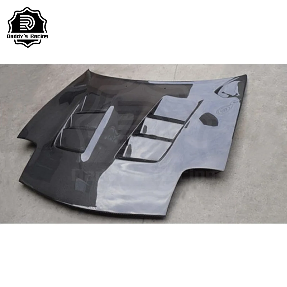 

R-E-GT Style Carbon Fiber Front Hood Bonnet Fit For RX7 FD3S 1992-1997 Engine Cover High Quality