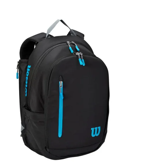 Wilson Ultra Tennis Backpack Multi functional Large Capacity Black/Blue Double Shoulder Tennis Bag