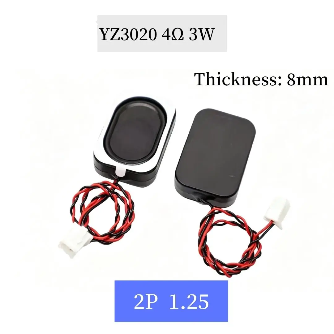 1PCS 3525 Cavity Speaker 4Ohm 3W 8Ohm 2W Ultra Thin Square Box Speaker 2535 3020 2030 Built-in for Notebook Laptop Computer