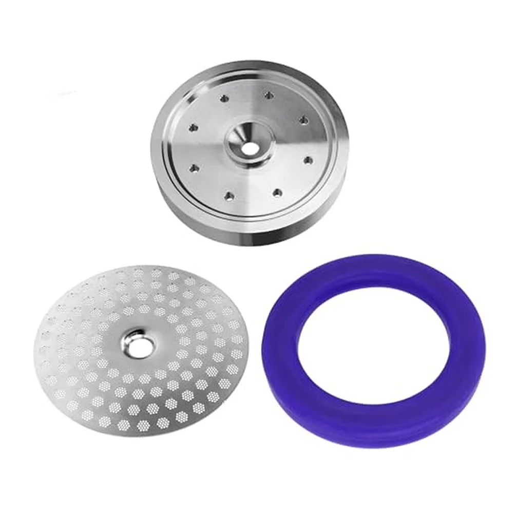 Stainless Steel Shower Screen Kit For 58mm BrevilleSage Oracle Espresso Machines Home Kitchen Coffee Brewing Head With Ring Kit