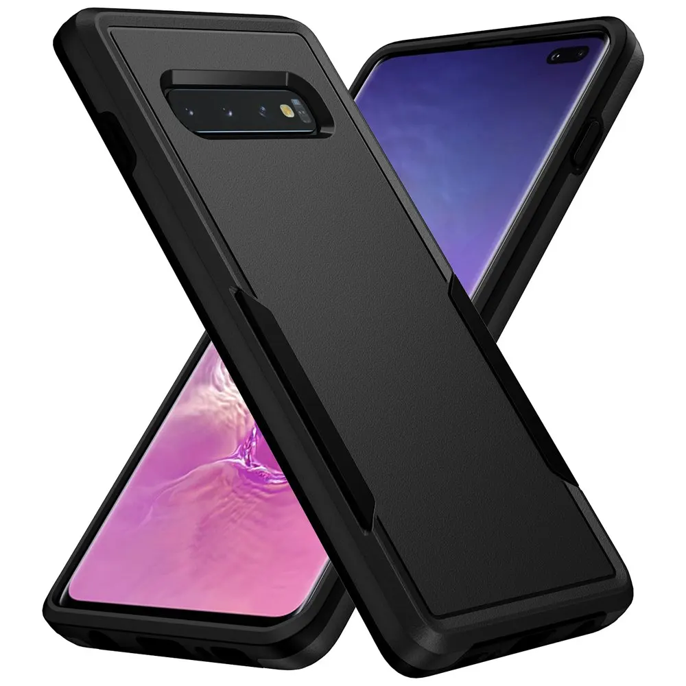Hülle für Galaxy S10 Plus, stoßfeste Hybrid-Hülle mit zweilagigem Design, harte Abdeckung für Samsung Galaxy S10 Hüllen. – Detail 8