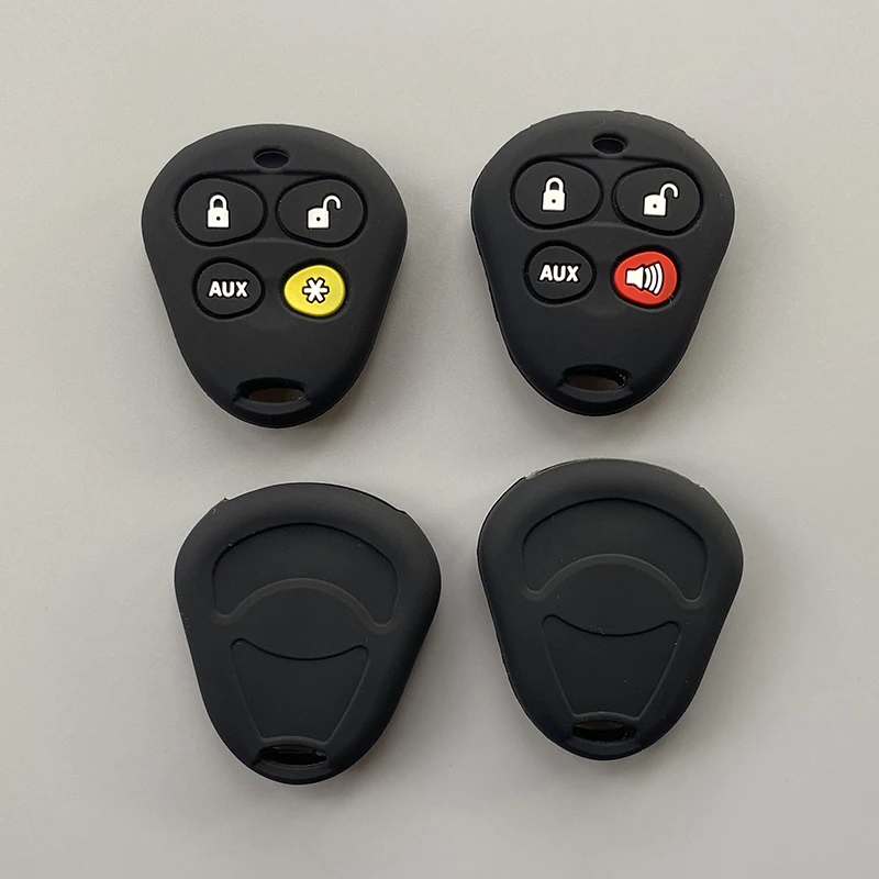 Silicone Car Key Case Cover for Dodge Viper  EZSDEI474V Keyless Entry Remote 4 Buttons Car Accessories Auto Anti-theft Device