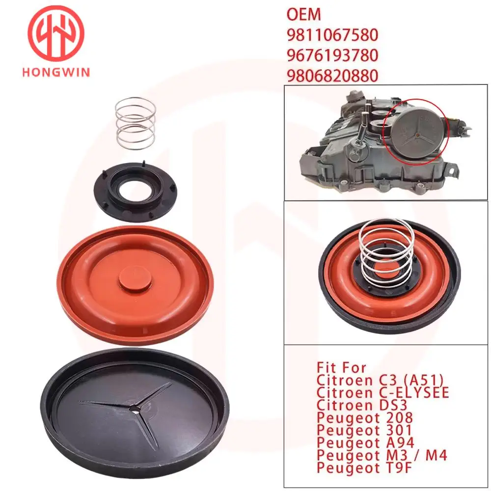 9811067580 9676193780 Ventildeckel-Reparatursatz 9806820880 für Citroen C3 A51 C-ELYSEE DS3 Peugeot 301 A94 M3 M4 9811067580 – Detail 3
