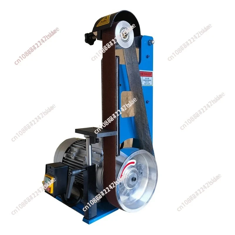 1200 Type Desktop Belt Sander, Industrial High Power Multi-tool for Metal Wire Drawing, Grinding & Polishing