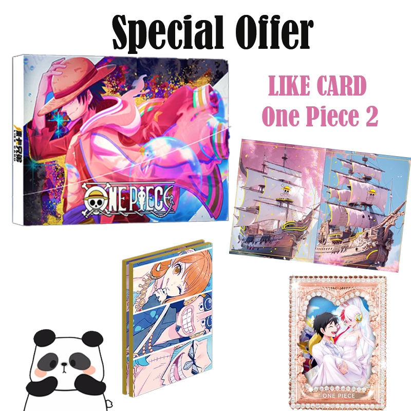 Special Offer LIKE CARD 2 One piece Collection Card Luffy Nami Sanji Robin Doujin Booster Box CCG Cards Kids Toy Gifts