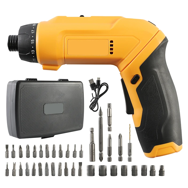 3.6v Power Tools Household Maintenance Repair 500mAh Lithium Battery Mini Household Electric Drill Rotated Cordless Screwdriver