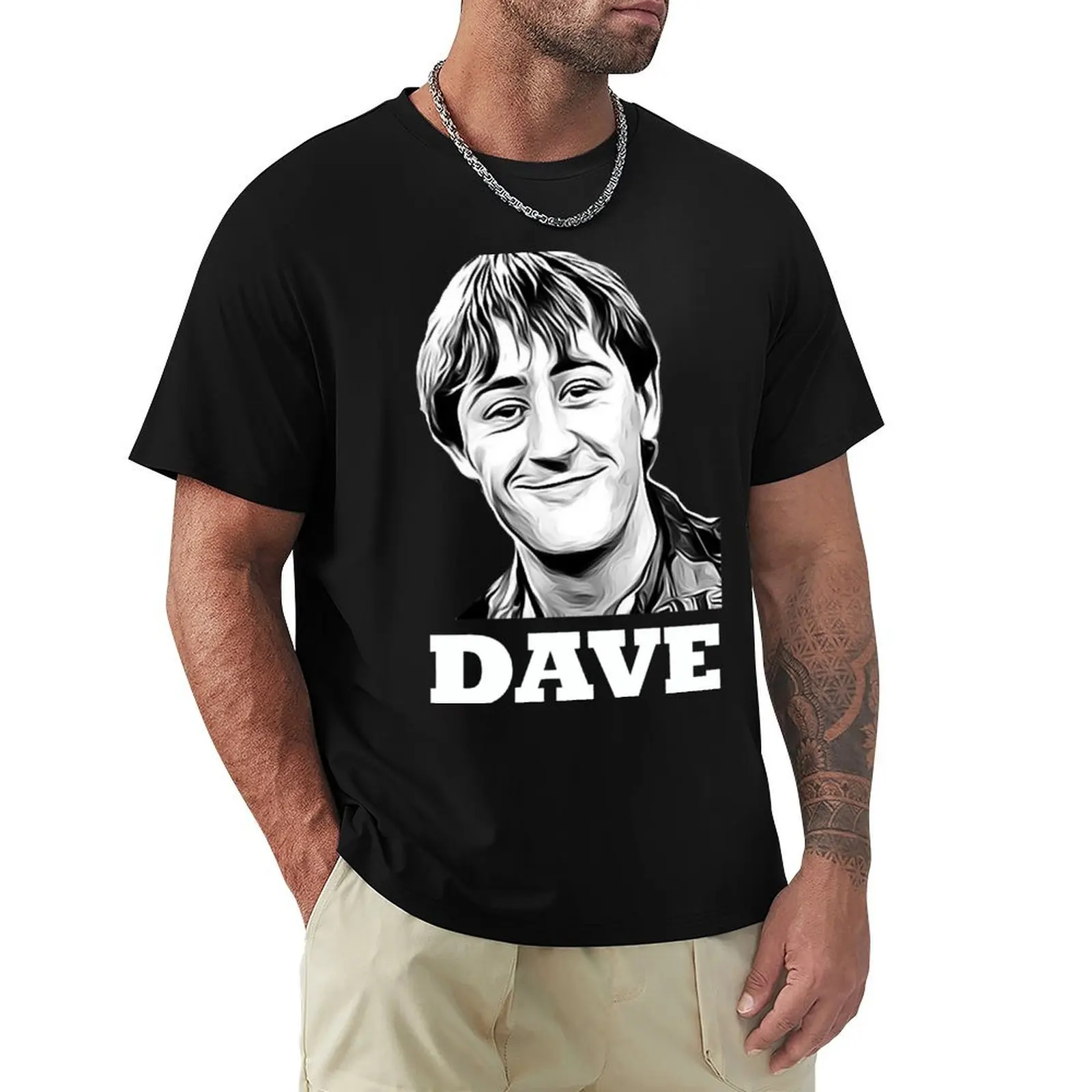 Dave - Rodney Trotter According to Trigger T-Shirt Street Art Print Tee Shirt