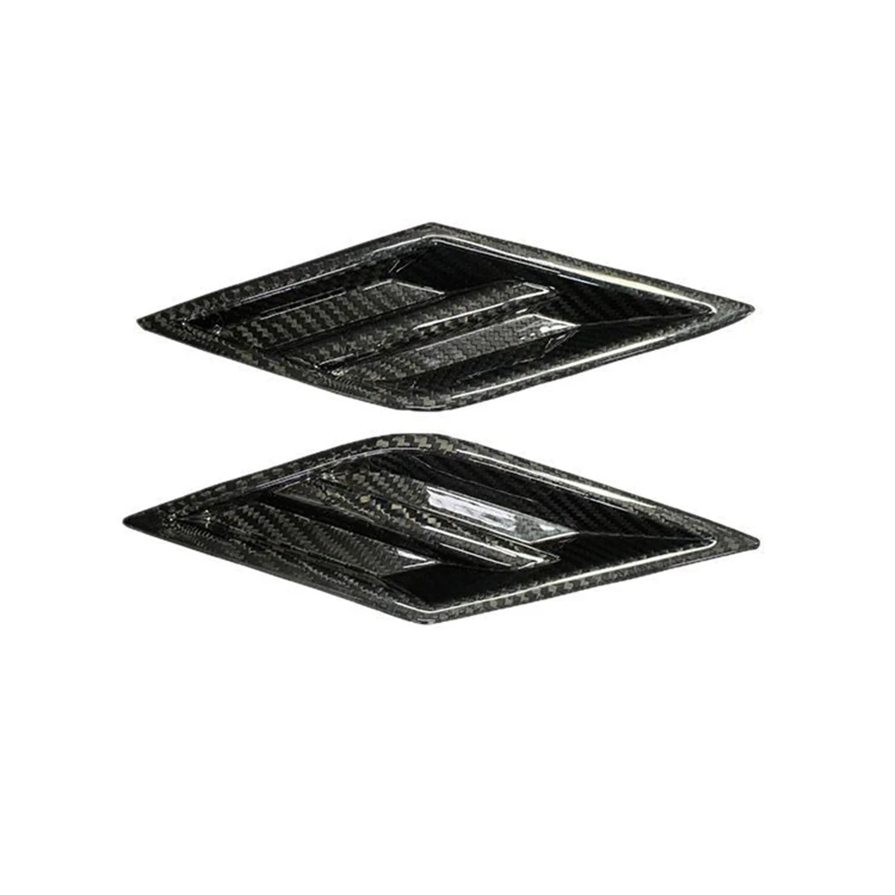 Car Real Dry Carbon Fiber Exterior Rear Tail Light Lamp Lower Part Cover Frame Trim Decoration For Lamborghini Urus 2018-21