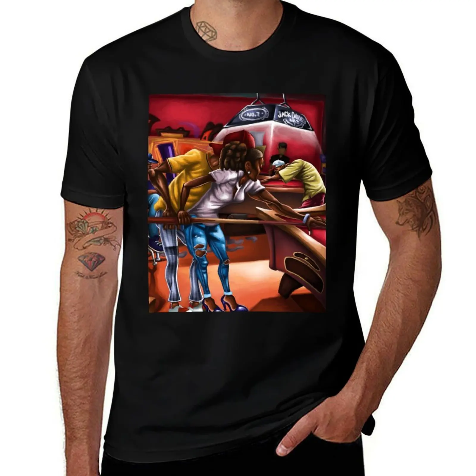 Corner Pocket Love T-Shirt Quick Dry Light Sports T-Shirt