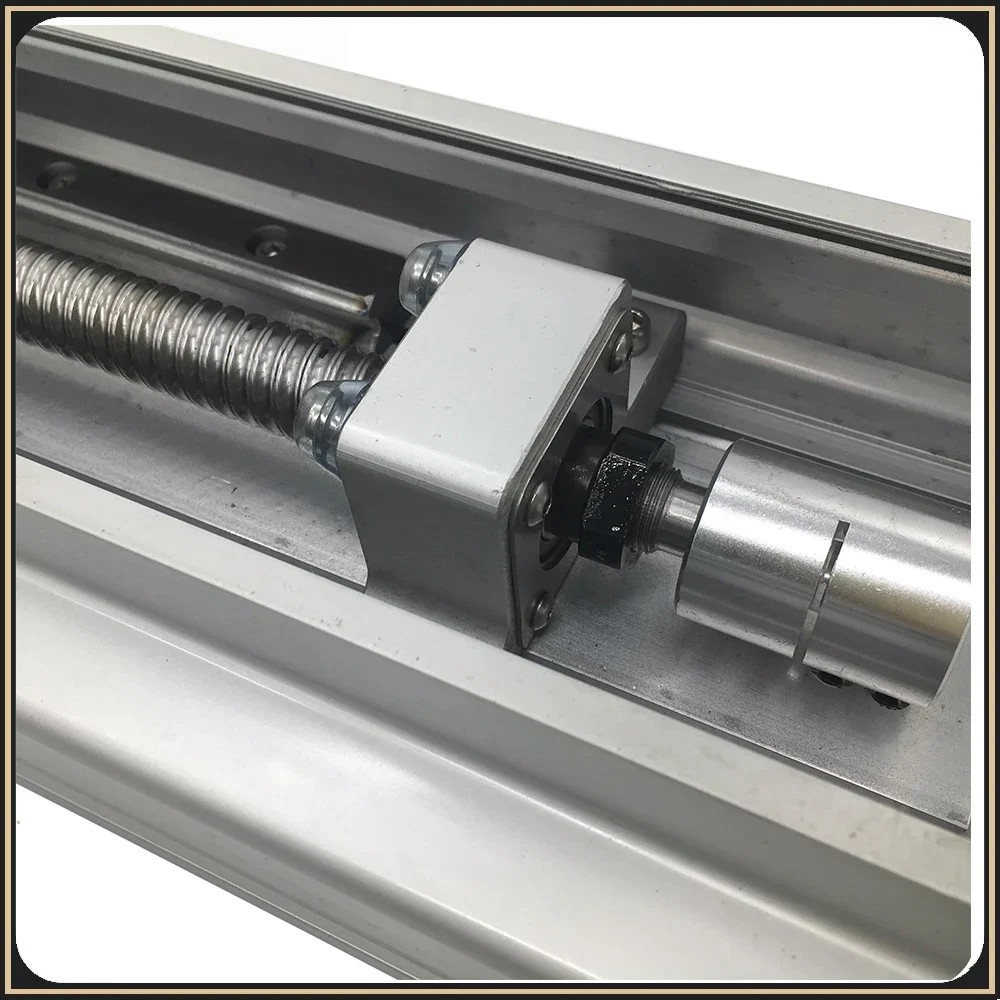 Heavy Load Linear Module Fully Enclosed Guide Ball Screw SFU2005/2010 20mm Width HGH20R 4Pcs HGH20CA Block Slide Stage Actuator