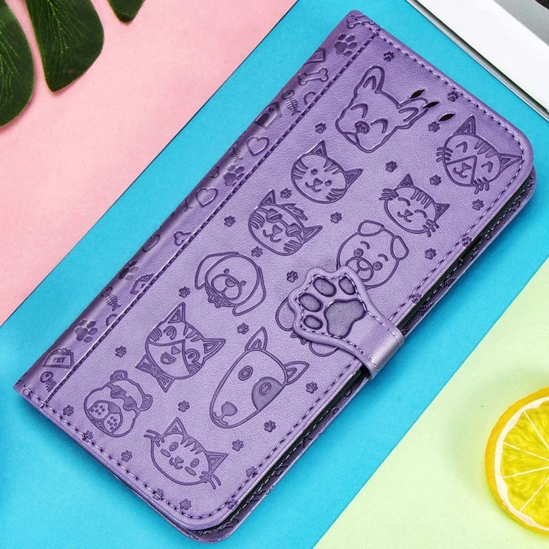 Preciosa Funda de cuero para iPhone 16 15 14 13 12 11 Pro Max Mini 7 8 6s Plus Xs Max XR SE 2022 2020 SE3 funda tipo libro con tapa tipo billetera