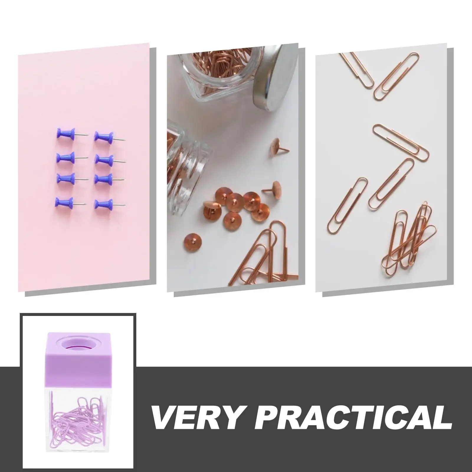 2 Pcs Creative Square Storage Bucket Wear Resistant Safe Long Lasting Study Work Desk ganizer Simple Design Keep Neat