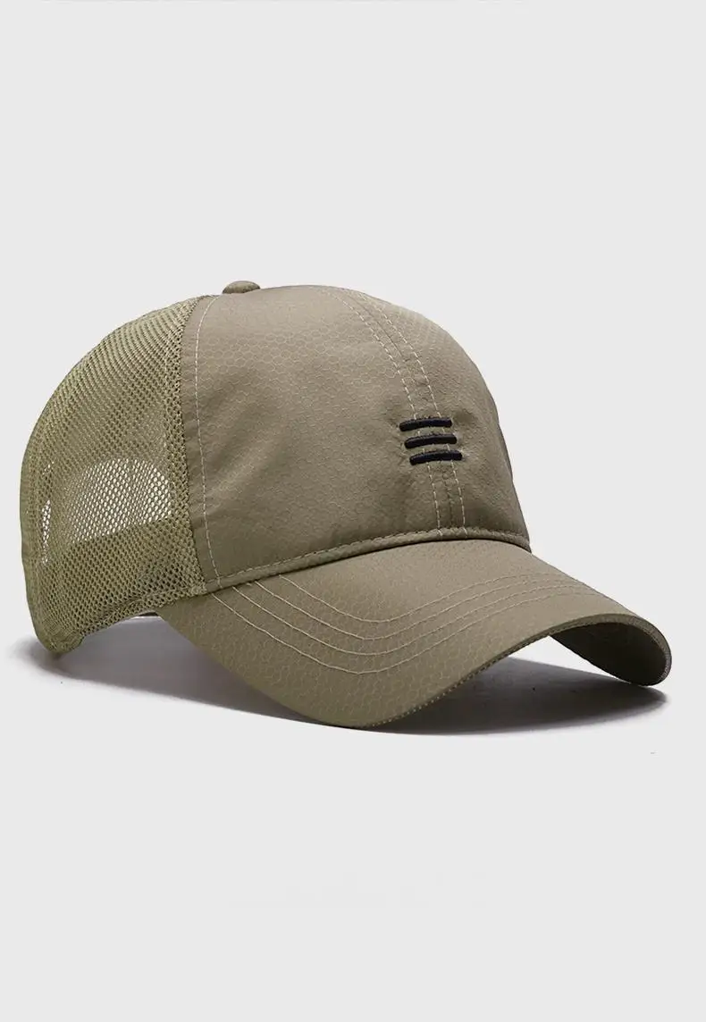 Overs ize Big Head Man Plus Size Baseball Cap Frühling Sommer dünne Stoff Mesh Sonnenhut männlich Snapback m 55-59cm l 60-64cm – Detail 17