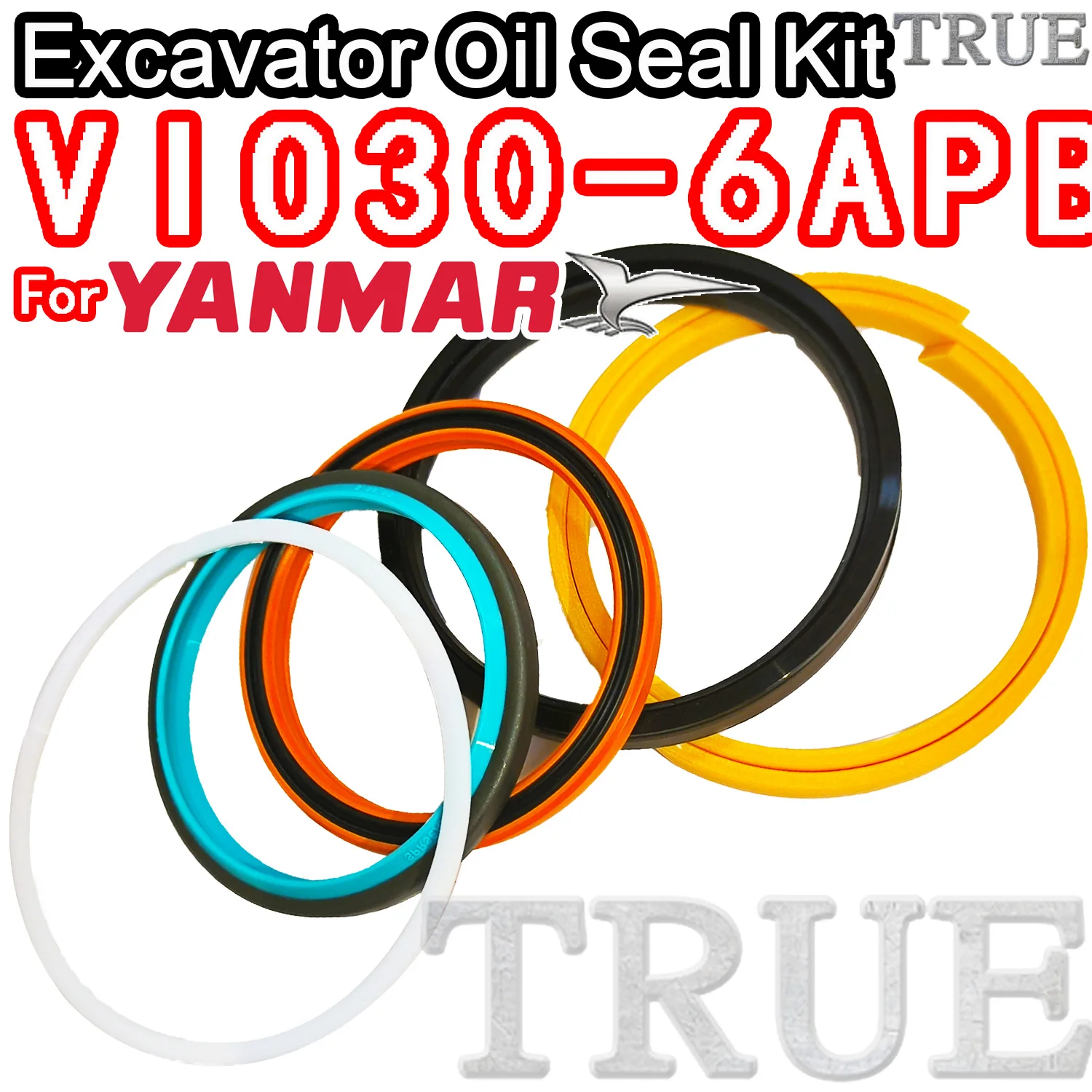 

For VIO30-6APB Yanmar Oil Seal Excavator Repair Kit VIO30 6APB Set Pack Heavy Master Excavating Machinery Maintenance Floating