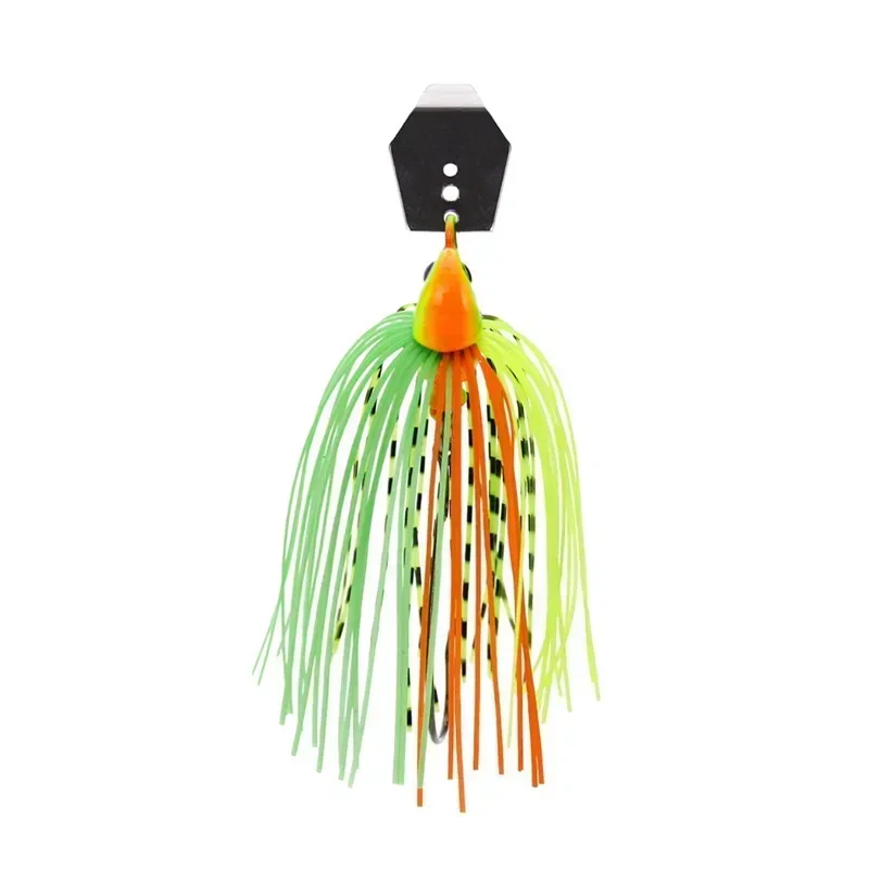 Luya-Composite Sequin bearded Lure, Bait Crank, Fish Shaped, Anti Hanging Bottom Simulation, 10cm, 10g, 14g