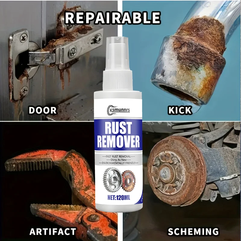 Motorcycle Auto Rust Remover Can Effectively Remove Rust Stains On Door Handles, Exhaust Nozzles And Headlights, Heavy Rust