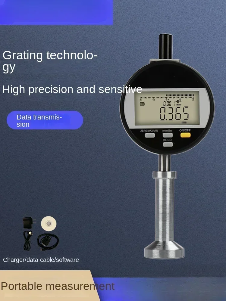 Handheld sandblasting roughness measuring instrument