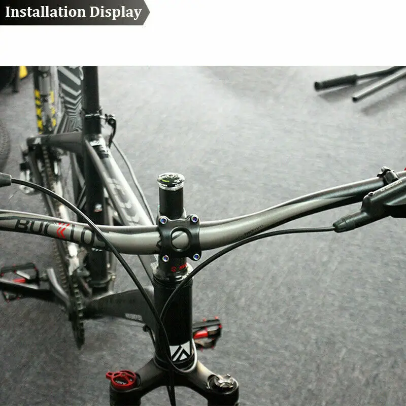 BUCKLOS Bicycle Handlebar Aluminum Alloy 25.4/31.8mm Mtb Handlebar 660/720/780mm Bike Flat/riser Bar Mountain Bike Part