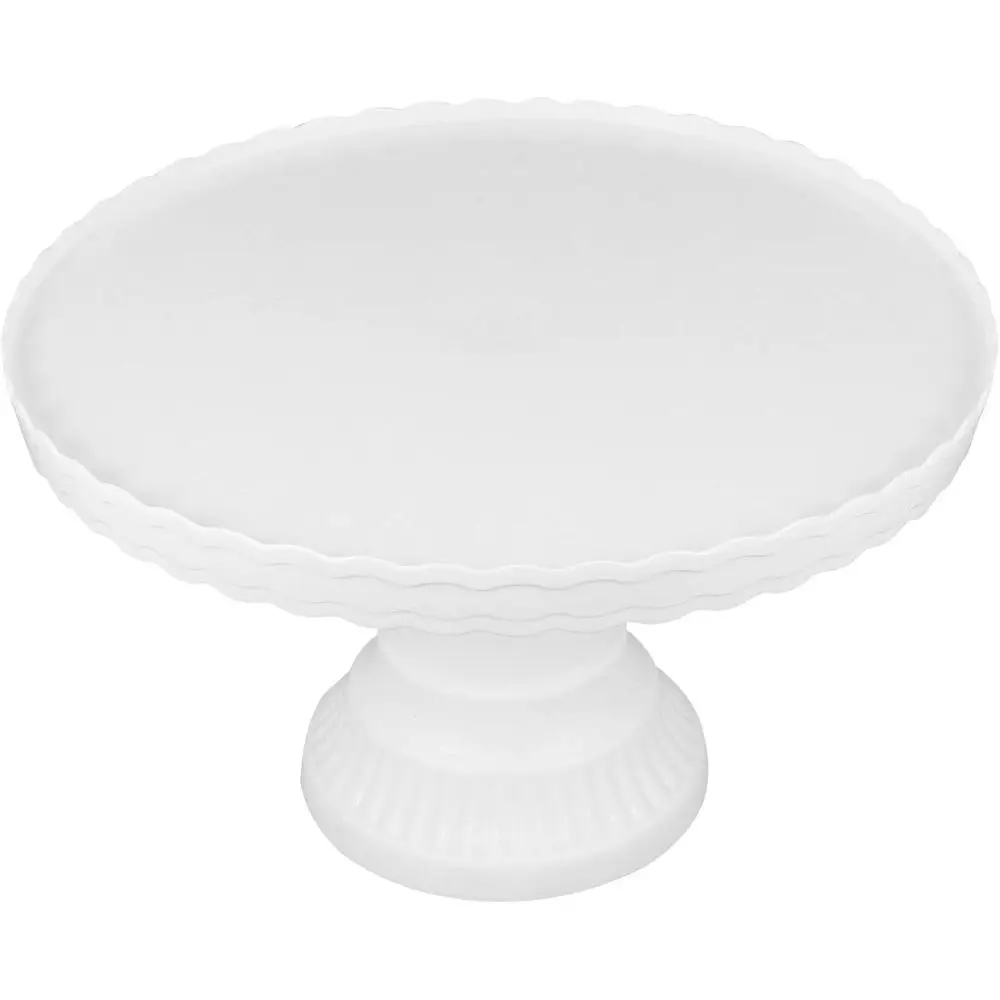 

Пластиковая круглая подставка для торта, белая, 12 дюймов