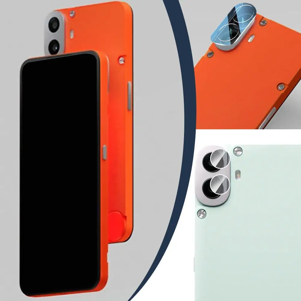 For Cmf Phone1 Lens Film Prevent Scratches Anti-fouling 3D Glass Integrated Phone Camera Detachable Protective Film