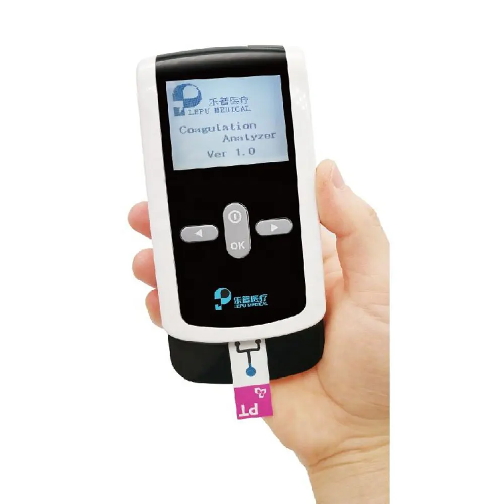 LEPU Portable POCT PT/INR Blood Testing Equipment Handheld Rapid Test Blood Coagulation Fingertip Blood Coagulation Analyzer