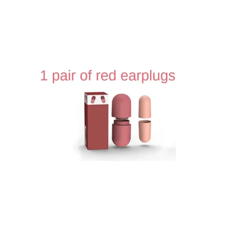1/2/3/4Pcs Ear Plugs Mute Sleeping Soft Slow Soundproof Anti-noise Rebound