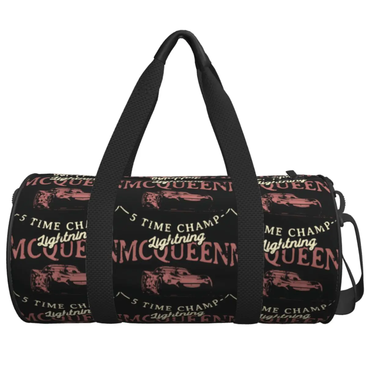 

Мужская дорожная сумка Cars 3, винтажная спортивная сумка Lightning McQueen, большая водонепроницаемая сумка на заказ, спортивная сумка для йоги в стиле ретро