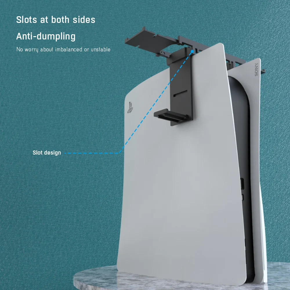 Soporte para Gamepad PS5, auriculares duales, soporte para Playstation 5, accesorios para consola de juegos, nuevo